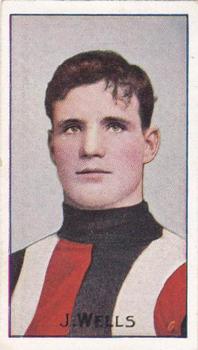 1907-08 Sniders and Abrahams Australian Footballers - Victorian League Players Series D #NNO Jack Wells Front